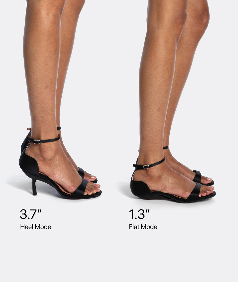 Heel and Flat Mode compare