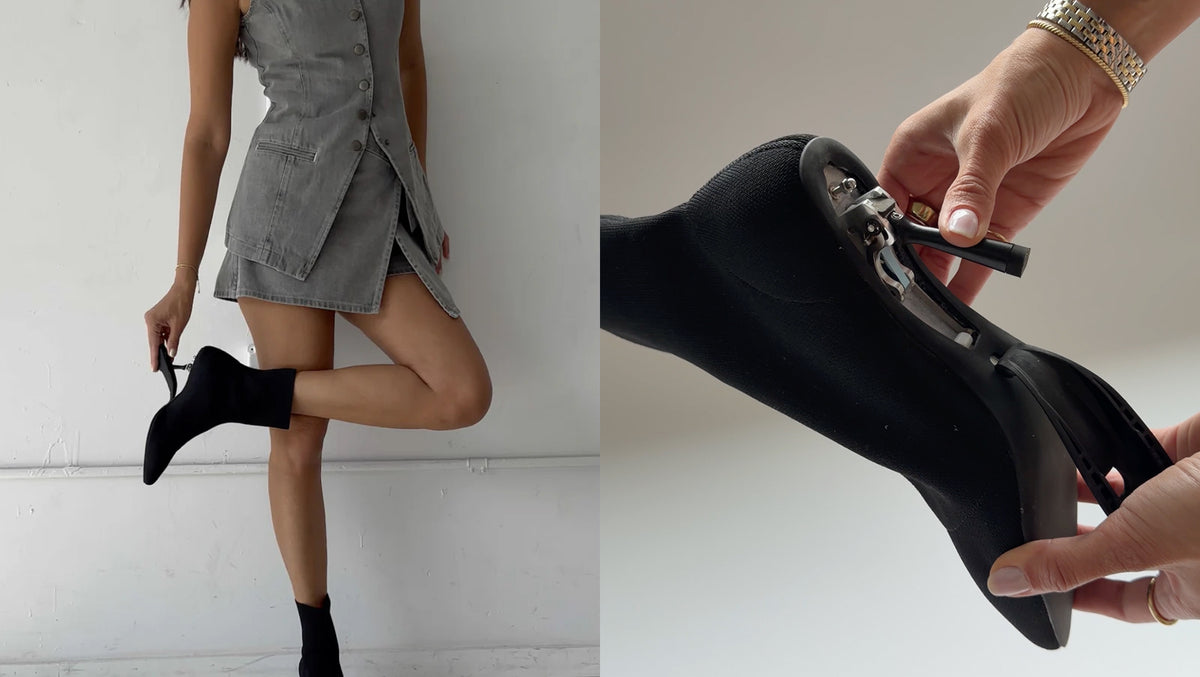 VICE VERSA | Convertible Heels to Flats - Luxury & Comfort