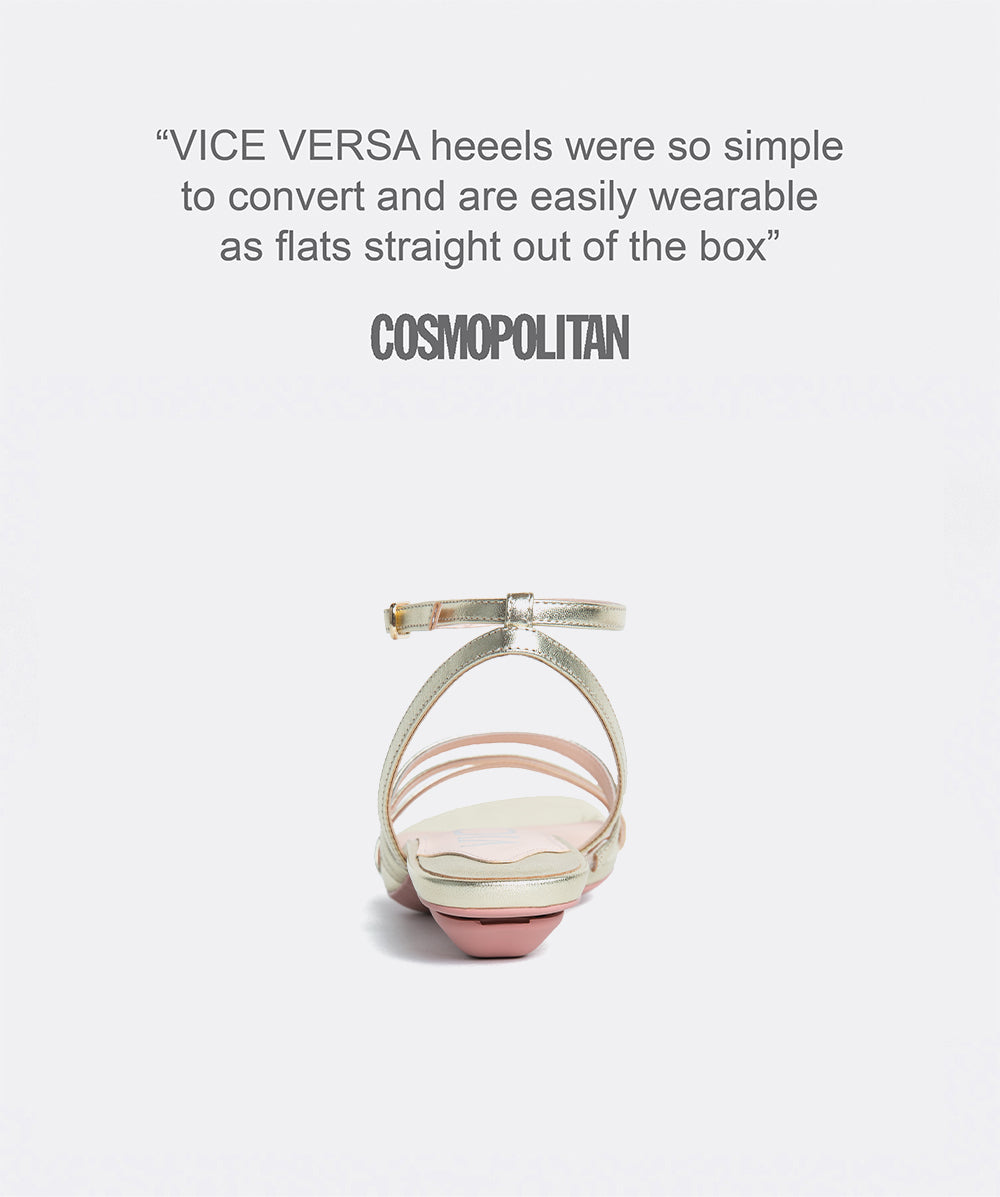 vine sandals as flats
